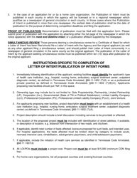 Form HF51 Letter of Intent - Tennessee, Page 2