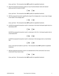 Form CORP-B06 Worksheet for Expedited Filings (Banks) - Texas, Page 2