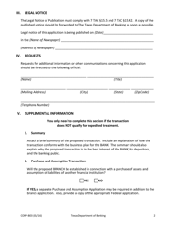Form CORP-B03 Application to Establish a Branch - Texas, Page 2
