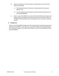 Form CORP-B03 Application to Establish a Branch - Texas, Page 5