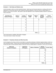 FDIC Form 6200/06 Interagency Biographical and Financial Report, Page 17