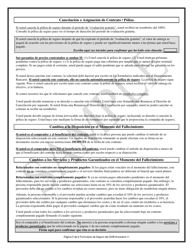 Contrato De Beneficios Funebres Prepagados Mediante Fondos De Un Seguro - Texas (Spanish), Page 5