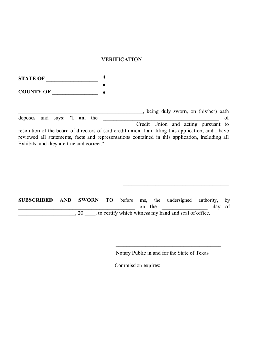 Application to Amend Bylaws (Section 3.01) (For Corrections to or Reorganizations of Fom) - Texas, Page 2