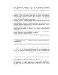 Application for Credit Union Charter - Texas, Page 3