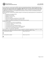 Formulario K-908-0399S Divulgacion De Informacion Y Confirmacion De Parientes Cuidadores - Texas (Spanish), Page 3