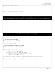 Form K-902-2178 Foster Care and Adoption Contracted Home Screening Referral - Texas, Page 2