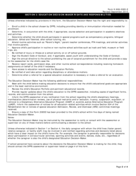 Form K-908-2085-E Designation of Education Decision-Maker - Texas, Page 2