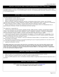 Form K-908-2085-E Designation of Education Decision-Maker - Texas, Page 3
