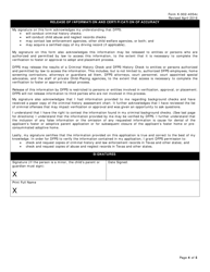 Form K-902-4054C Background Check Statement - Texas, Page 4