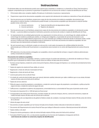 Formulario DL-5S Residencia En Texas Declaracion Jurada - Texas (Spanish), Page 2