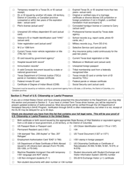 Form DL-68 What to Bring With You When You Are Applying as a Teen Driver for Your Provisional Driver License - Texas, Page 2