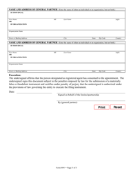Form 804 Periodic Report of a Limited Partnership - Texas, Page 5