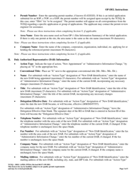 Form OP-DEL (TCEQ-10011) Delegation of Responsible Official Information - Texas, Page 3