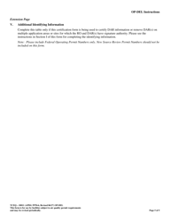Form OP-DEL (TCEQ-10011) Delegation of Responsible Official Information - Texas, Page 5