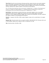 Form OP-CRO1 (TCEQ-10009) Certification by Responsible Official - Texas, Page 6