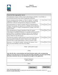 Document preview: Form TCEQ-10174 Table 9N Signature Verification - Texas