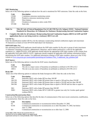Form OP-UA2 (TCEQ-10003) Stationary Reciprocating Internal Combustion Engine Attributes - Texas, Page 12