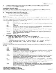 Form OP-UA2 (TCEQ-10003) Stationary Reciprocating Internal Combustion Engine Attributes - Texas, Page 13