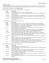 Form OP-UA2 (TCEQ-10003) Stationary Reciprocating Internal Combustion Engine Attributes - Texas, Page 21