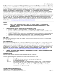Form OP-UA2 (TCEQ-10003) Stationary Reciprocating Internal Combustion Engine Attributes - Texas, Page 2
