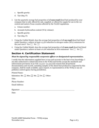 Form TCEQ-20394 Texas Low Emission Diesel (Txled) Alternative Emission Reduction Plan Submittal Form - Texas, Page 2