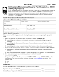 Document preview: Form TCEQ-20455 Notification of Compliance Status for Perchloroethylene (Perc or Pce) Dry Cleaners - Texas