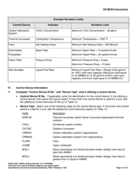 Form OP-MON (TCEQ-10421) Monitoring Requirements - Texas, Page 12