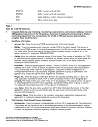 Form OP-MON (TCEQ-10421) Monitoring Requirements - Texas, Page 17