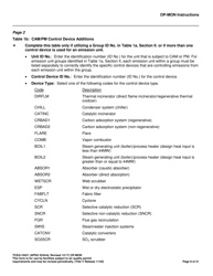 Form OP-MON (TCEQ-10421) Monitoring Requirements - Texas, Page 8