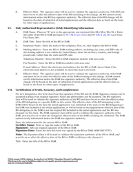 Form TCEQ-20296 Standard Permit Certification Municipal Solid Waste Landfills and Transfer Stations Application - Texas, Page 4