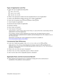 Form TCEQ-00611 Application for Use Determination for Pollution Control Property and Predetermined Equipment List - Texas, Page 3