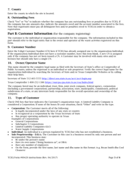 Instructions for Form TCEQ-00426 Application to Claim a Registration by Rule as a Transporter of Medical Waste - Texas, Page 3
