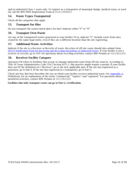 Instructions for Form TCEQ-00002 Notification for Hazardous or Industrial Waste Management Form - Texas, Page 11