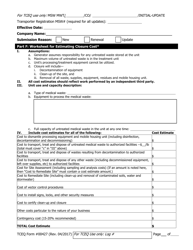 Form TCEQ-00427 Application to Claim a Registration by Rule as a Mobile on-Site Treater of Medical Waste - Texas, Page 4