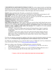 Instructions for Form TCEQ-0659 Aboveground Storage Tank Registration Form - Texas, Page 4