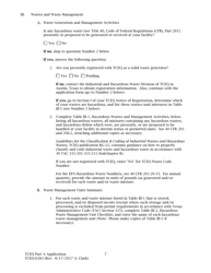 Form TCEQ-0283 Permit Application for a Hazardous Waste Storage, Processing, or Disposal Facility - Texas, Page 13