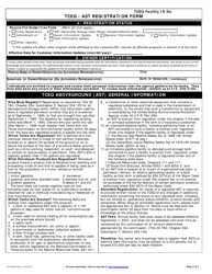 Form TCEQ-0659 Aboveground Storage Tank Registration Form - Texas, Page 2