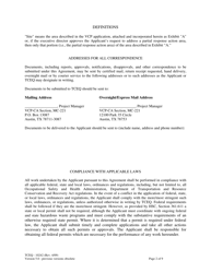 Form TCEQ-10242 Voluntary Cleanup Program Agreement - Texas, Page 2