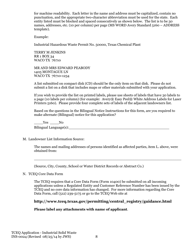 Form TCEQ-0024 Permit Applications to Store or Process Industrial Nonhazardous Waste - Texas, Page 17