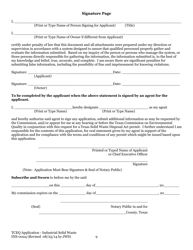 Form TCEQ-0024 Permit Applications to Store or Process Industrial Nonhazardous Waste - Texas, Page 18