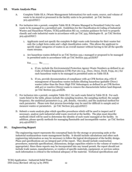 Form TCEQ-0024 Permit Applications to Store or Process Industrial Nonhazardous Waste - Texas, Page 21