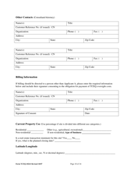 Form TCEQ-10241 Voluntary Cleanup Program Application - Texas, Page 10