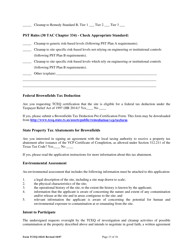 Form TCEQ-10241 Voluntary Cleanup Program Application - Texas, Page 13