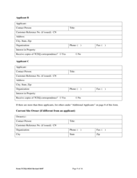 Form TCEQ-10241 Voluntary Cleanup Program Application - Texas, Page 9