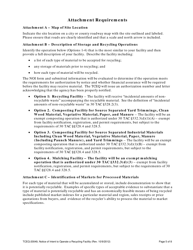 Form TCEQ-20049 Notice of Intent to Operate a Recycling Facility - Texas, Page 5