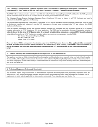 Instructions for Form TCEQ-20109 Attachment A Application for Ranking - Dry Cleaner Remediation Program - Texas, Page 4