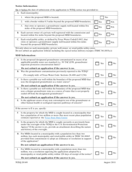 Form 20149 Municipal Setting Designation Application Form - Texas, Page 3
