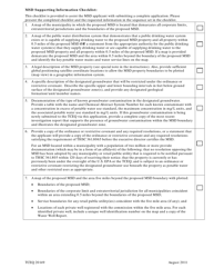 Form 20149 Municipal Setting Designation Application Form - Texas, Page 5
