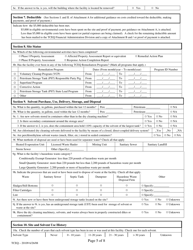 Form 20109 Tceq Dry Cleaner Remediation Program Application for Ranking - Texas, Page 5