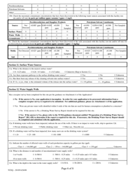 Form 20109 Tceq Dry Cleaner Remediation Program Application for Ranking - Texas, Page 6